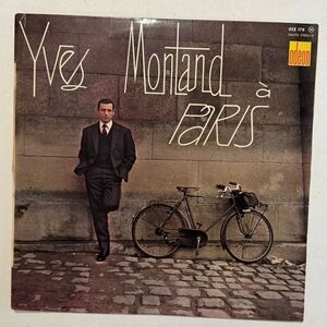 Yves Montand A Paris (Vinyl) Bonus Tracks  12" Album OSX 178 Odeon